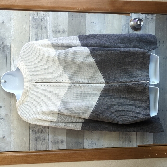 Design History Color block long sleeve sweater sz xl New - Picture 4 of 6